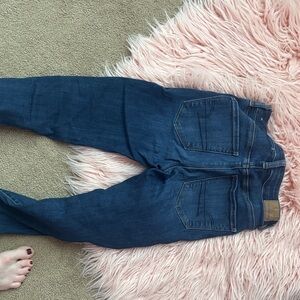 American Eagle Outfitters Dark Blue Skinny Jeans